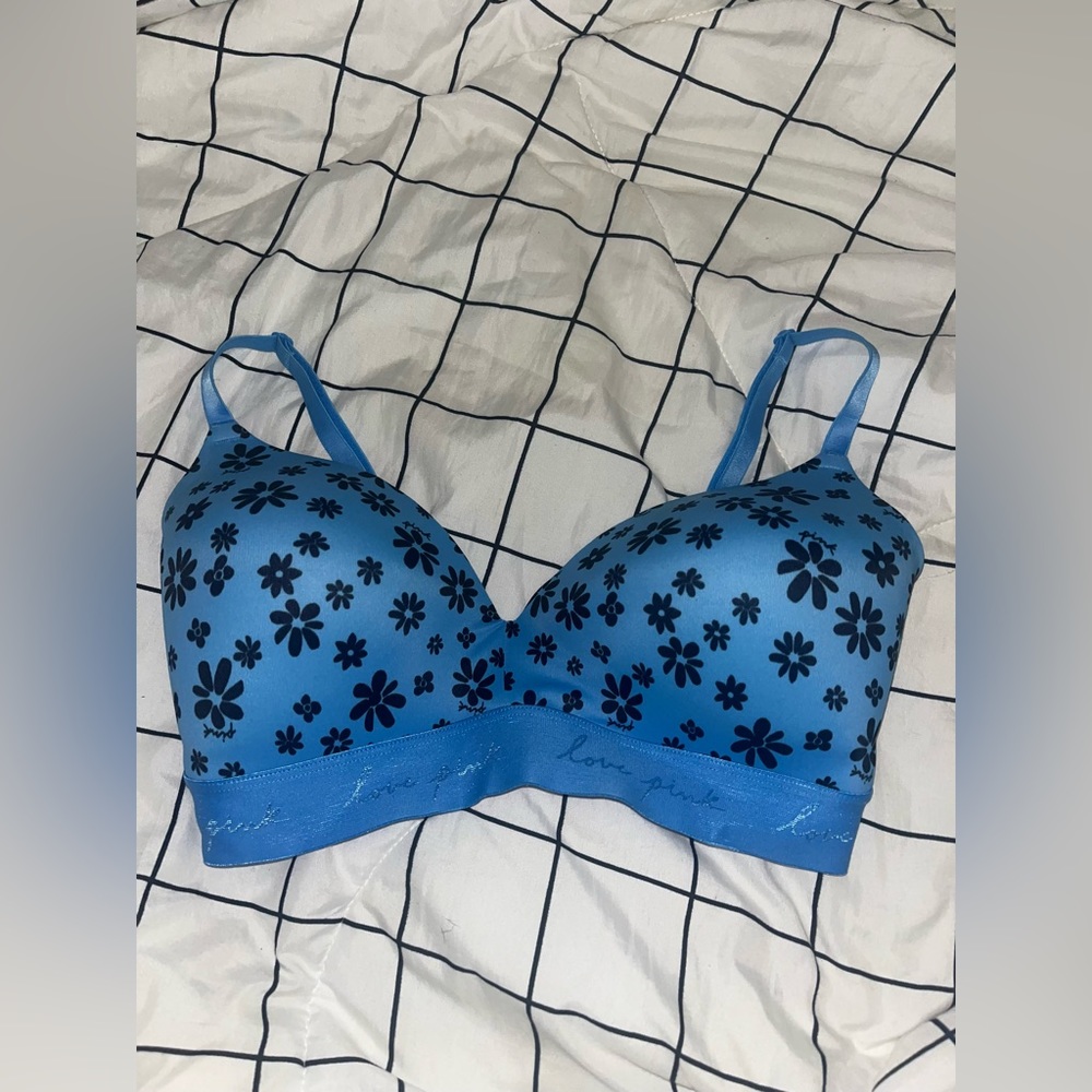 love pink wireless bra